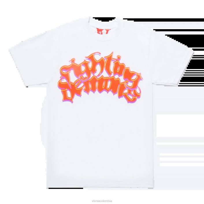 Camiseta Juice Wrld Lumi blanca 2X0H118 hombres arriba Vlone