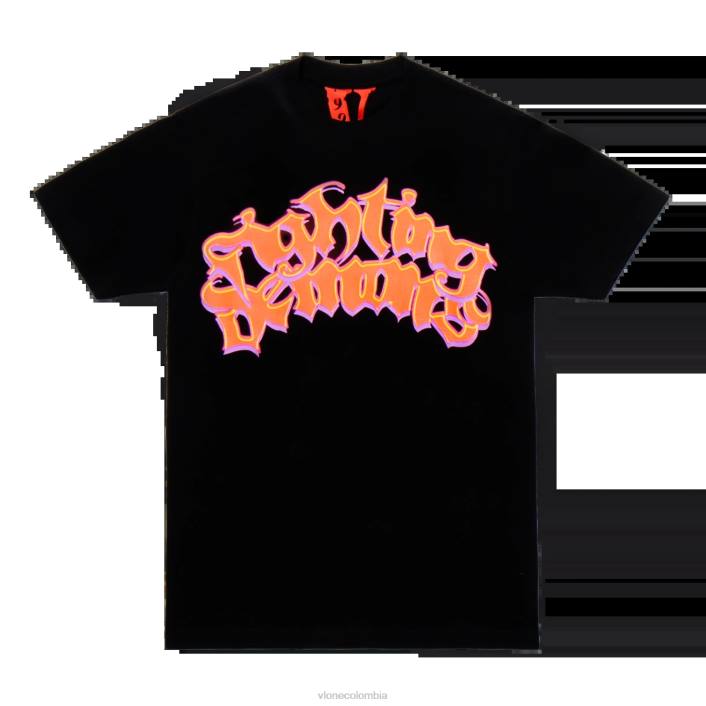 Juice Wrld lumin camiseta negra 2X0H119 hombres arriba Vlone