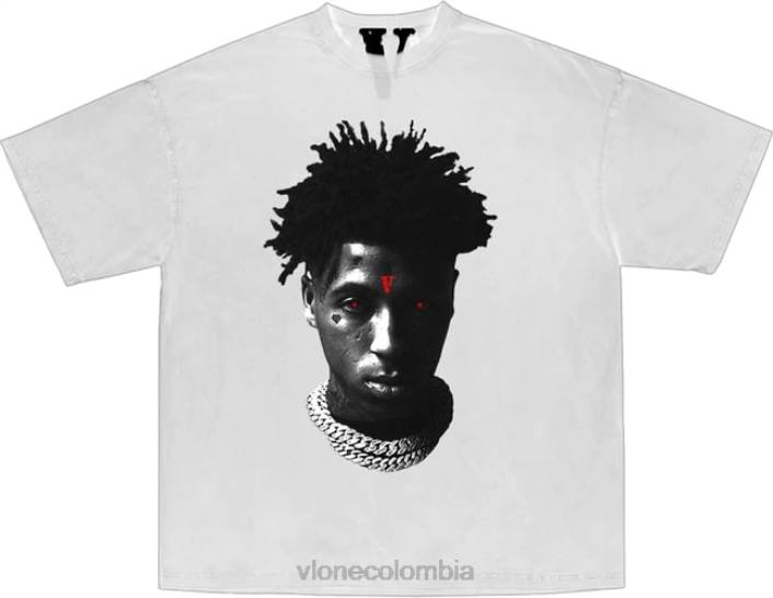 camiseta blanca youngboy nba reaper's child 2X0H237 hombres arriba Vlone