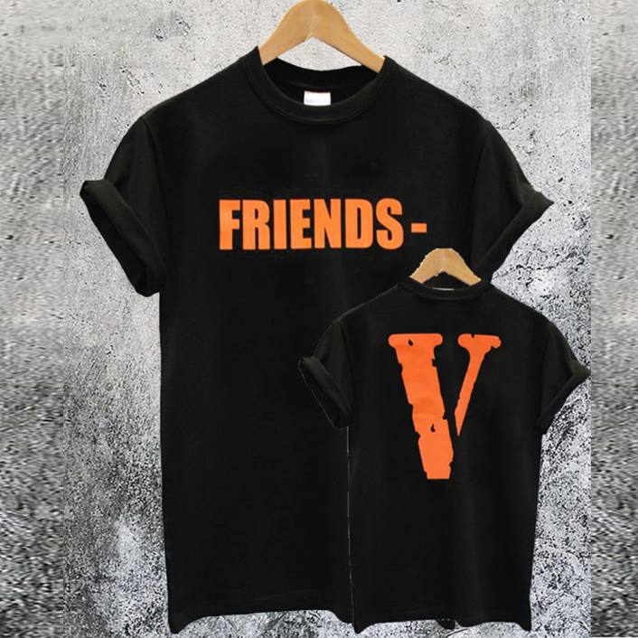 camiseta con estampado de amigos 2X0H366 hombres arriba Vlone