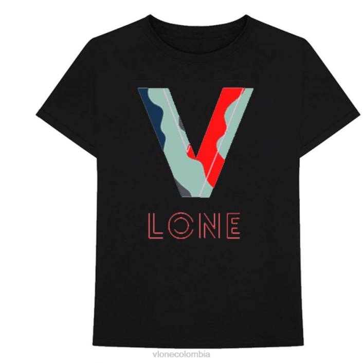 camiseta con estampado de camuflaje 2X0H290 hombres arriba Vlone