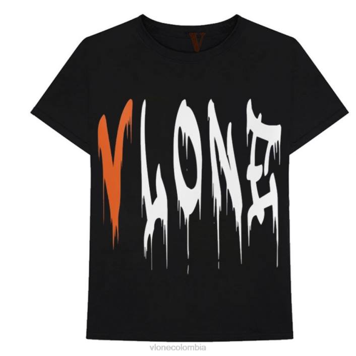 camiseta de caída de sangre 2X0H277 hombres arriba Vlone