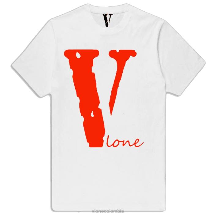 camiseta v solitaria 2X0H316 hombres arriba Vlone