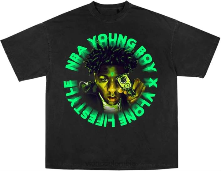 camiseta youngboy nba crossroads 2X0H245 hombres arriba Vlone