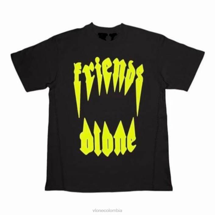 pop-up amarillo houston texas camiseta negra 2X0H172 hombres arriba Vlone