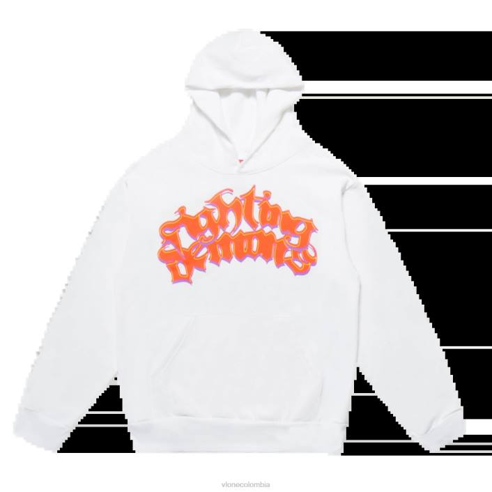 Juice Wrld sudadera con capucha lumin blanca 2X0H2 hombres arriba Vlone