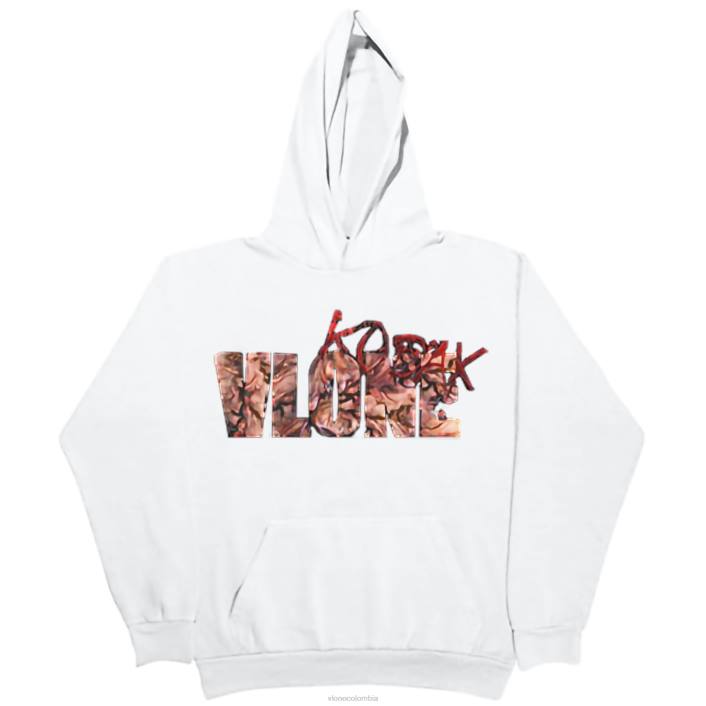 sudadera kodak negra kb blanca 2X0H51 hombres arriba Vlone