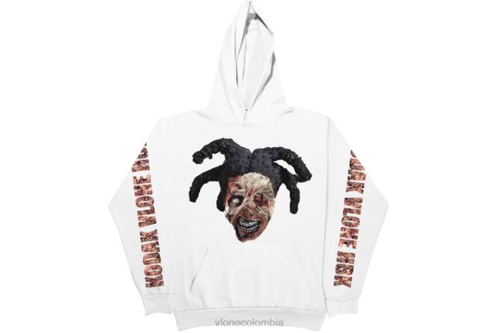 sudadera kodak negra zombie blanca 2X0H49 hombres arriba Vlone